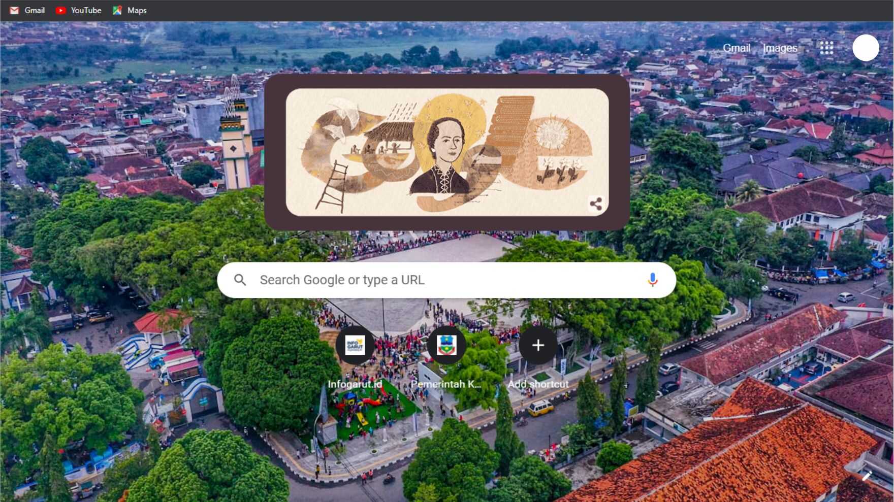 Raden Ayu Lasminingrat : Orang Garut Pertama yang Tampil di Google Doodles